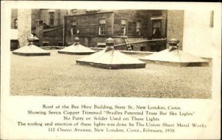 new london ct bee hive building roof union sheet metal