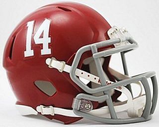   Crimson Tide #14 Riddell NCAA Revolution Speed Mini Football Helmet