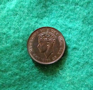 1941 C Newfoundland Cent   Bright Red & Brown Uncirculated   Free 