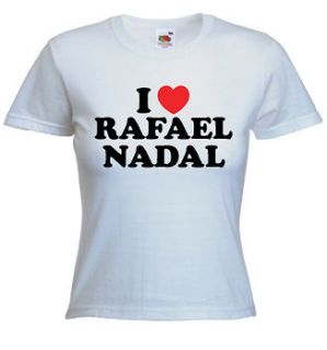 love rafael nadal t shirt you can choose any