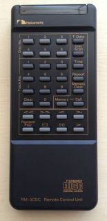 Nakamichi Remote Control Unit RM 3CDC   Mint Condition   never used
