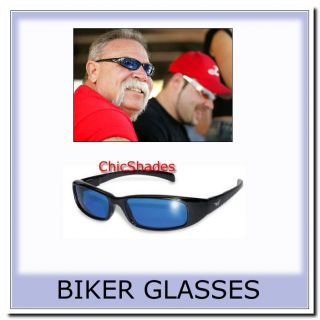   PC Sunglasses Biker Motorcycle Choppers UVB UVA Shatterproof Lenses