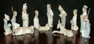 lladro nativity set 12 figurines time left $ 2100 00