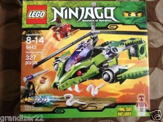 LEGO NINJAGO RATTELCOPTER SET 9443 BRAND NEW SEALED BOX NIB MSIB NEW 