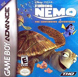 Finding Nemo The Continuing Adventures Nintendo Game Boy Advance, 2004 