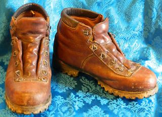 Vintage DEXTER USA Hiking Mountaineering Trail Boots Mens Sz 7.5 M
