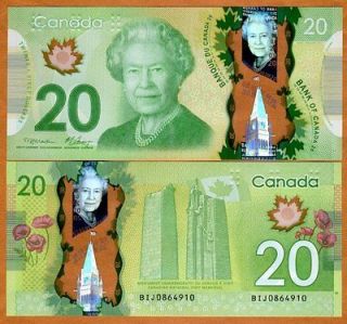   Money > Paper Money: World > North & Central America > Canada