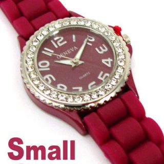 geneva silicone watch small