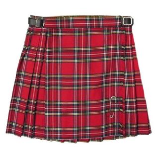 New Girls Pleated Royal Stewart Tartan/Plaid Scottish Kilt Skirt Ages 