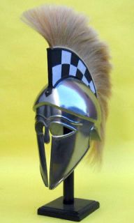 Newly listed Armor Helmet Corinthian With Plume Medieval Roman