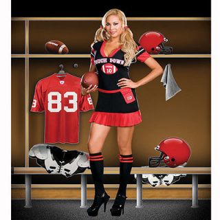 Plus Size 1/2X or 3/4X Touch Down Dreamgirl Halloween Costume 