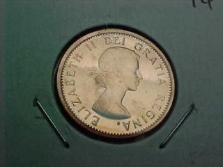 1964 Canadian Small Cent Conservatively Valued in Mint State Condition