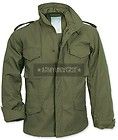 olive drab military m 65 field jacket