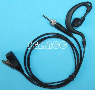 Clip Ear Headset/Earpiece Mic For Uniden VHF Radio MHS135 MHS350 