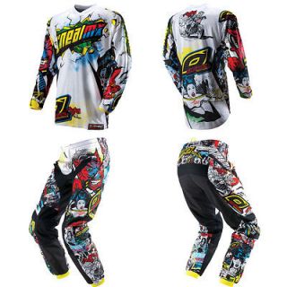   Oneal Element Kids Villain 5 6 y.o. Motocross Riding Gear Jersey Pants