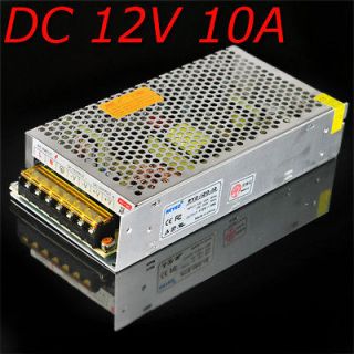 12V 10A 120W Switching Power Supply Driver for LED Strip light Display 