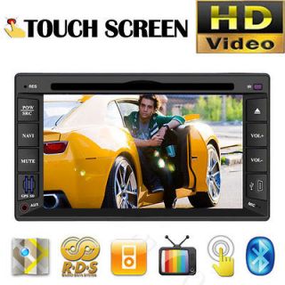Double 2 Din 6.2 Car DVD Player Stereo IPOD RDS MP3/4 Radio USB/SD 