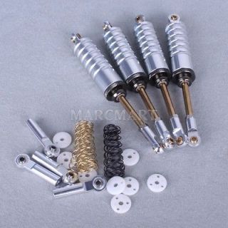   Aluminum Shock Absorber Set W/ Springs Silver F RC Rock Crawler AXIAL
