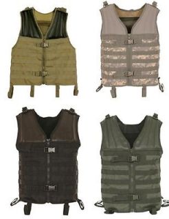 New Modular Tactical Vest MOLLE Strap Front & Back HD Tactical 