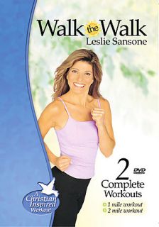 Walk the Walk with Leslie Sansone   One Two Mile Walk DVD, 2003