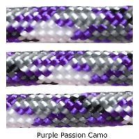 550 Paracord Mil Spec Type III 7 strand parachute cord Purple Passion 