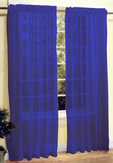 royal blue curtains in Curtains, Drapes & Valances
