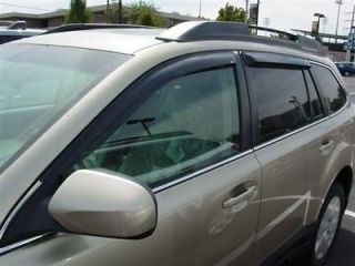 Great Deal! Subaru Outback 2010 11 12 TapeOn Window Visor Rain Guard 