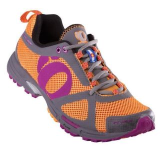 WOMENS PEARL IZUMI ORANGE PURPLE PEAK II (running gear footwear 