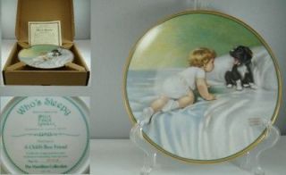 bessie pease gutmann whos sleepy collector plate time left $