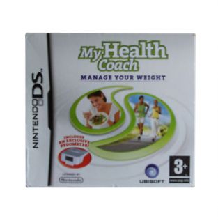My Health Coach Manage Your Weight Nintendo DS with Pedometer