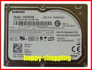   ZIF MK3008GAL Motion Tablet LE1700 LE1600 Notebook Hard Disk Drive