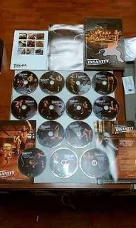   Insanity Full 13 DVD & Tony Hortons P90x Full 13 DVD Workout KITS