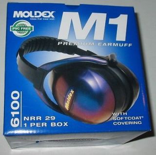 MOLDEX 6100 M1 Premium Earmuff NRR 29 Hearing Ear Protector Brand New