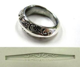 pmc silver clay jewelry push mold ellipse ring mould from