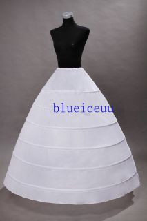   wedding gown crinoline petticoat skirt slip/3 HOOP A LINE petticoat