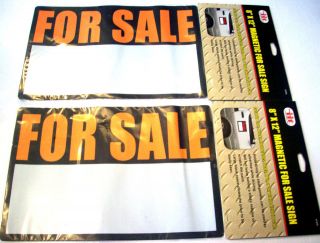 MAGNETIC 8 X 12 FOR SALE SIGNS MAGNET SELL YOUR CAR TRUCK WHILE 