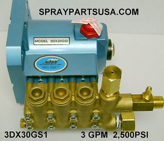 cat pump 3dx30gs1 pressure washer pump time left $ 319