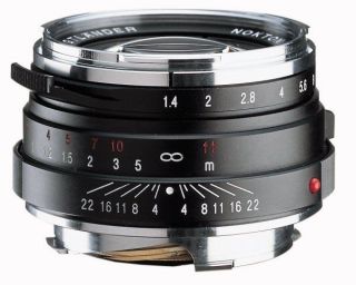 Voigtlander Nokton 40mm f/1.4 M Mount Lens Multi Coated Optics