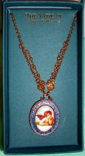 RAPHAELS ANGEL NECKLACE18 VATICAN LIBRARY COLLECTION