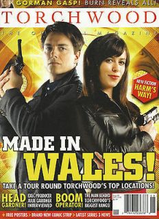 torchwood magazine issue 8 sept 2008 doctor who spin off