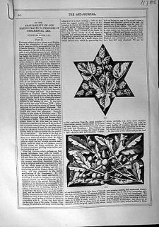 art journal 1870 plants hop oak comfrey convolvulus time left