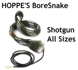 Hoppes Shotgun Bore Snake All Gauges 12 410 20 16 28 10   Fastest 