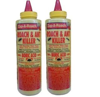 New 2x Cans of 100% Boric Acid Roach Ant Water Bug Fleas Killer Catch 