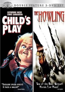 Childs Play/The Howling (DVD, 2010, 2 D
