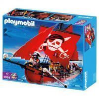 playmobil 5869 red corsair pirate ship new sealed returns not