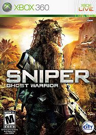 sniper ghost warrior xbox 360 2010 excellent condition game owners