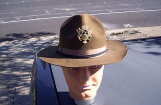 drill sergeants smokey the bear park ranger campaign hat time