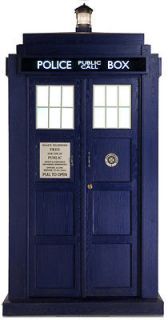 doctor who the tardis life size cutout from united kingdom