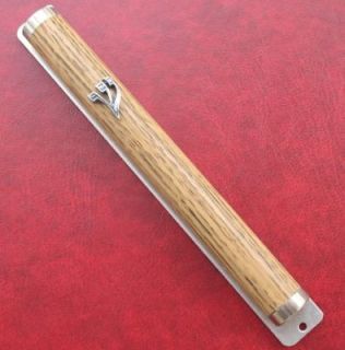 Affordable wood mezuza mezuzah + non kosher scroll klaf included from 