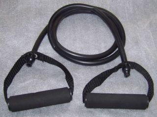 resistance tube band heavy black pilates brand new from australia